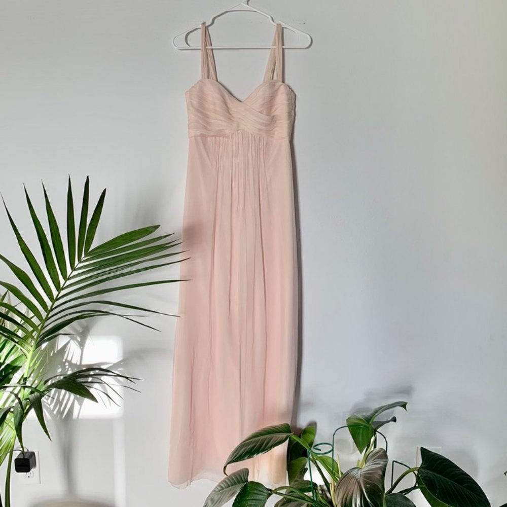 Amsale braidsmaid dress